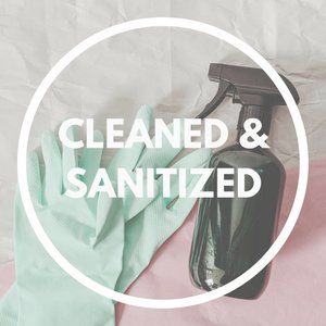 CLEANING & SANITIZING PRECAUTIONS